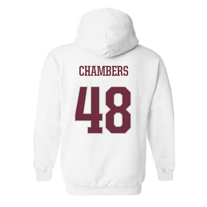 Mississippi State - NCAA Football : Hayden Chambers - Classic Shersey Hooded Sweatshirt-1