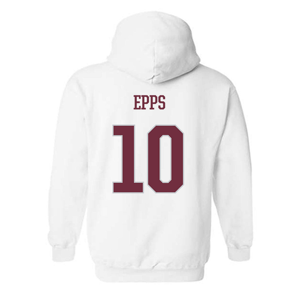 Mississippi State - NCAA Men's Basketball : Jayden Epps - Classic Shersey Hooded Sweatshirt-1
