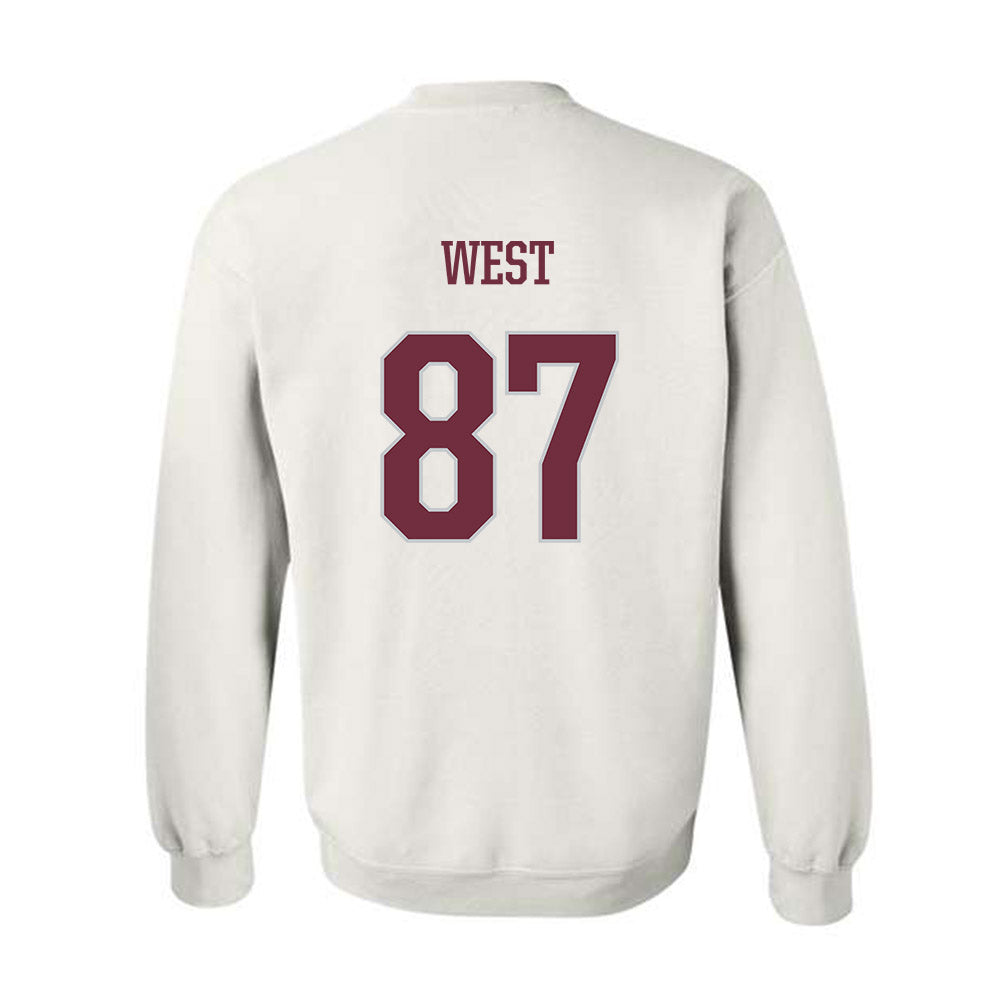 Mississippi State - NCAA Football : Sam West - Classic Shersey Crewneck Sweatshirt-1