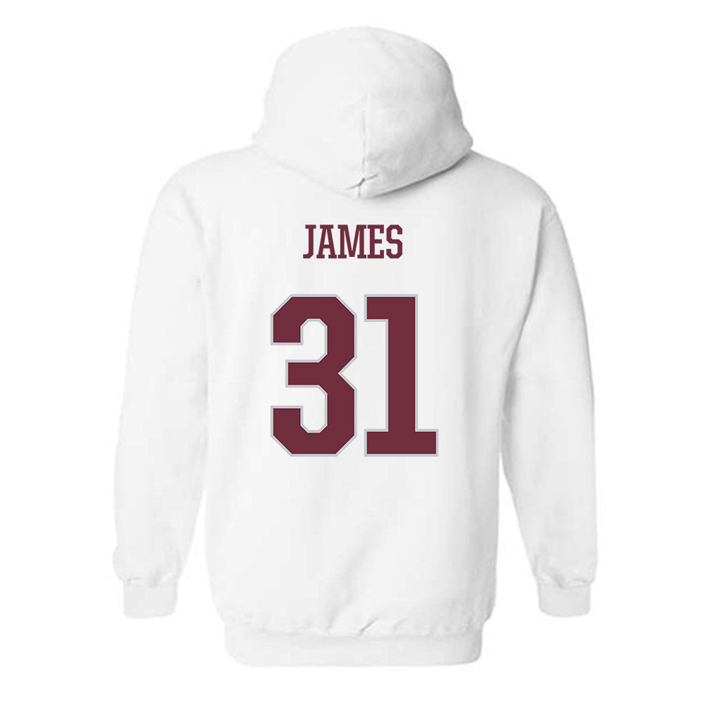 Mississippi State - NCAA Football : Lakendrick James - Classic Shersey Hooded Sweatshirt-1