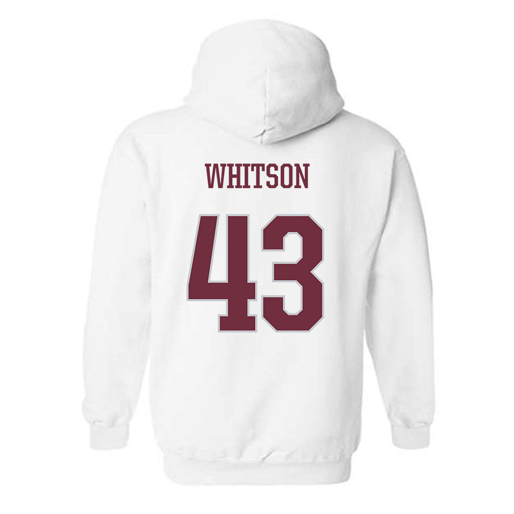 Mississippi State - NCAA Football : Will Whitson - Classic Shersey Hooded Sweatshirt-1