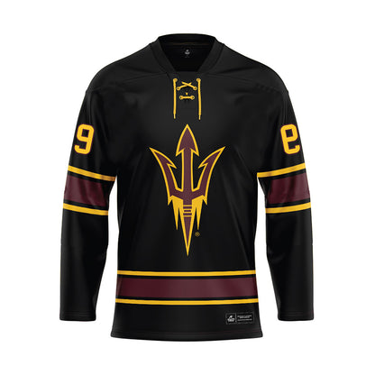 Arizona State - NCAA Men's Ice Hockey : Ryan O'Reilly - Navy Hockey Jersey-0