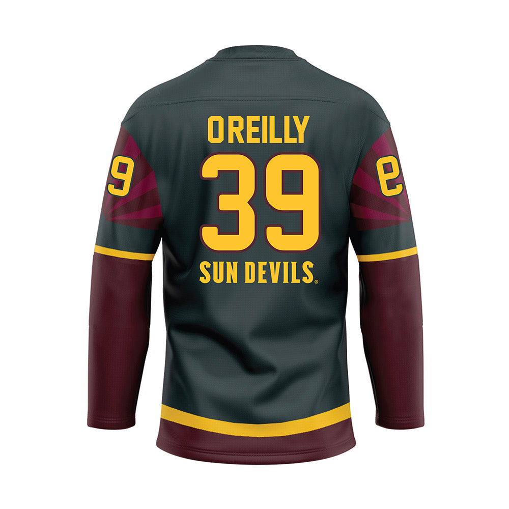 Arizona State - NCAA Men's Ice Hockey : Ryan O'Reilly - Maroon Hockey Jersey-1