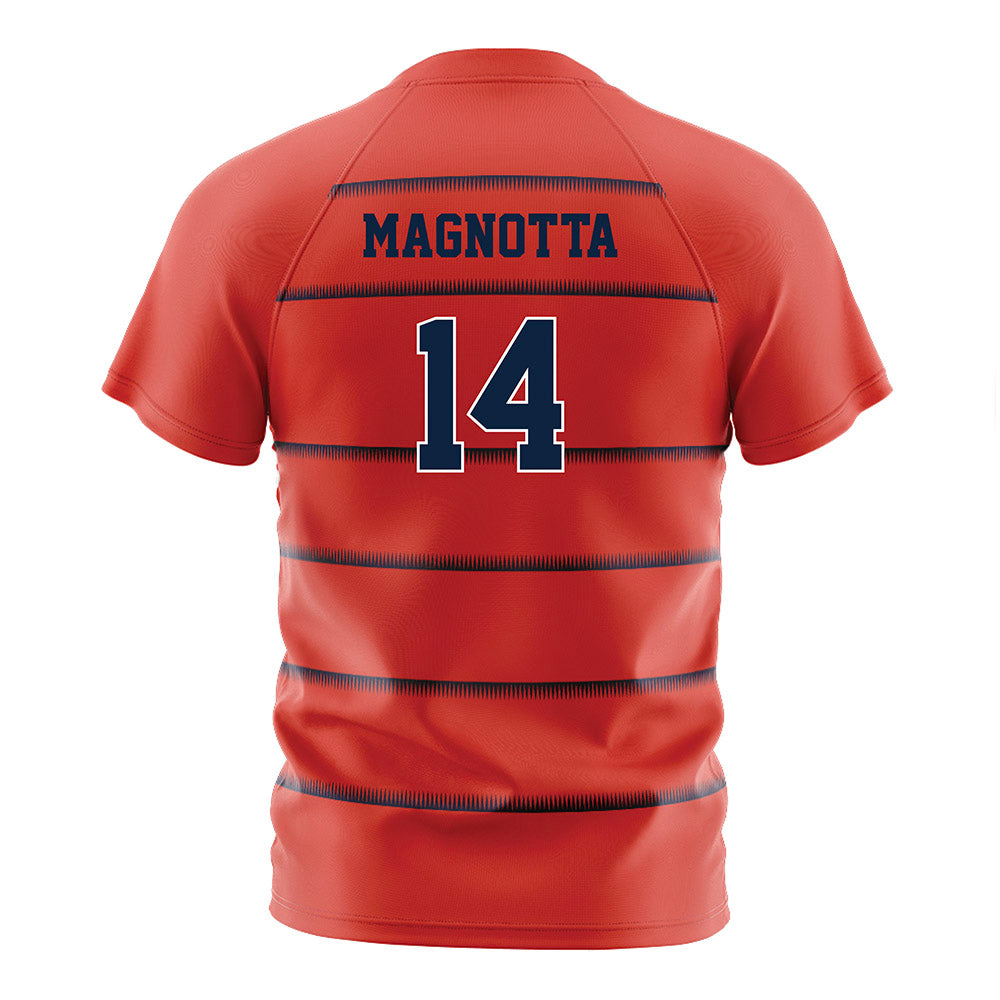 Syracuse - NCAA Women's Soccer : Natalie Magnotta - Red Soccer Jersey-1