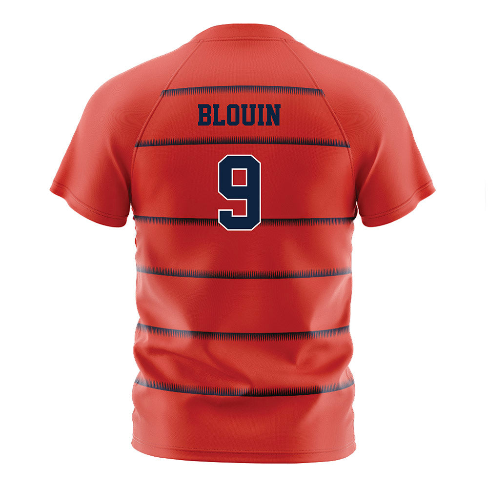 Syracuse - NCAA Women's Soccer : Oceane Blouin - Red Soccer Jersey-1