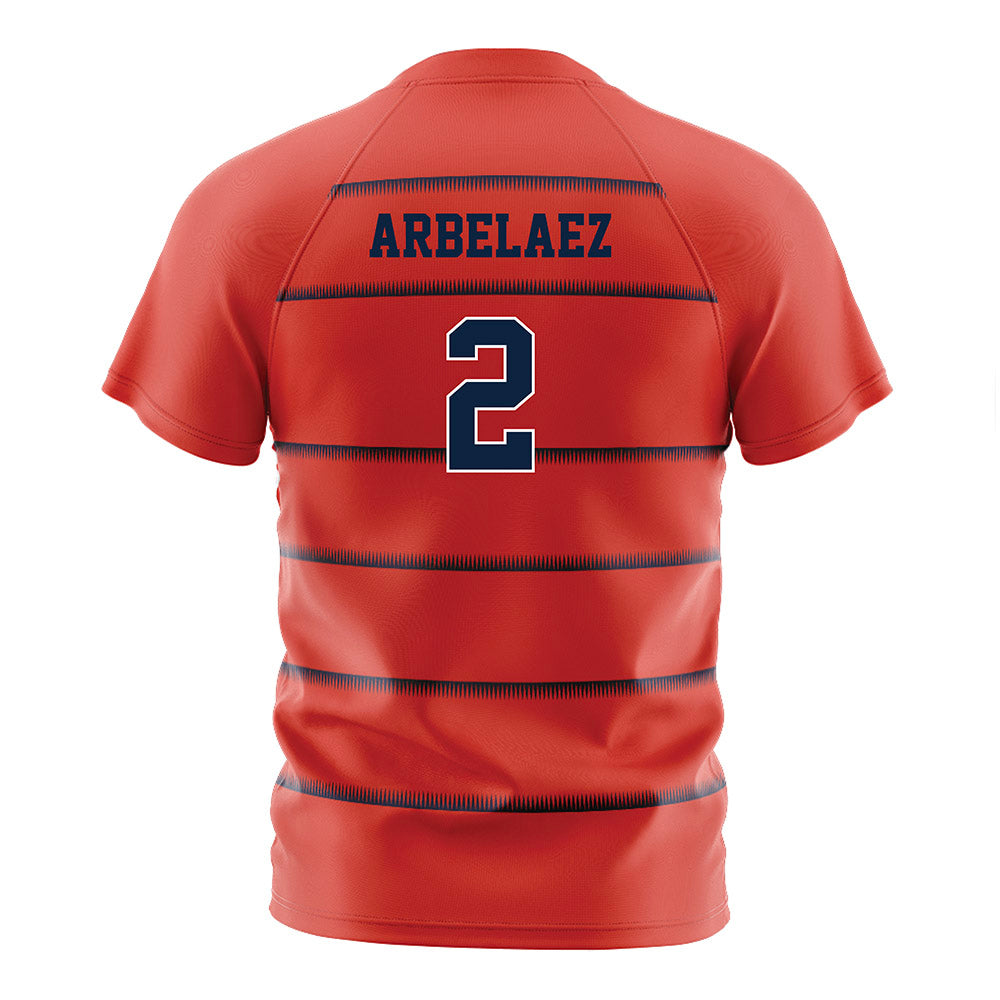Syracuse - NCAA Women's Soccer : Julia Arbelaez - Red Soccer Jersey-1