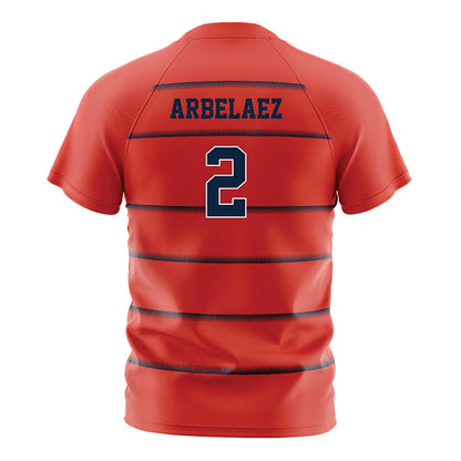 Syracuse - NCAA Women's Soccer : Julia Arbelaez - Red Soccer Jersey-1