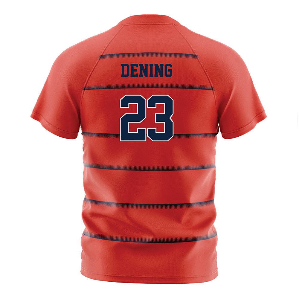 Syracuse - NCAA Women's Soccer : Julia Dening - Red Soccer Jersey
