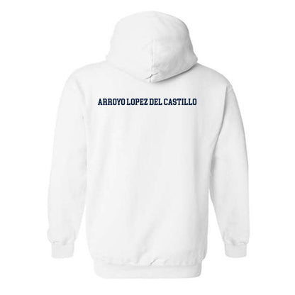 Monmouth - NCAA Men's Swimming & Diving : Izan Arroyo Lopez del Castillo - Classic Shersey Hooded Sweatshirt-2