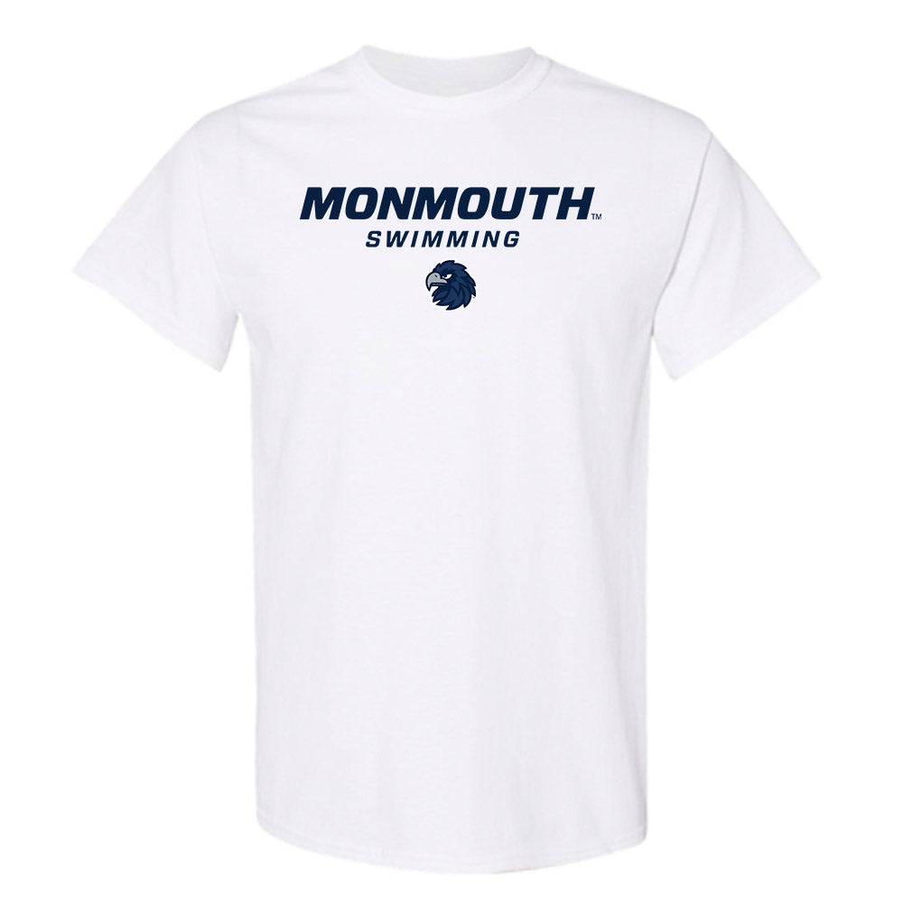 Monmouth - NCAA Men's Swimming & Diving : Sebastian Leal - Classic Shersey T-Shirt-1