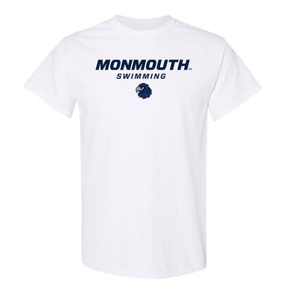 Monmouth - NCAA Men's Swimming & Diving : Sebastian Leal - Classic Shersey T-Shirt-1