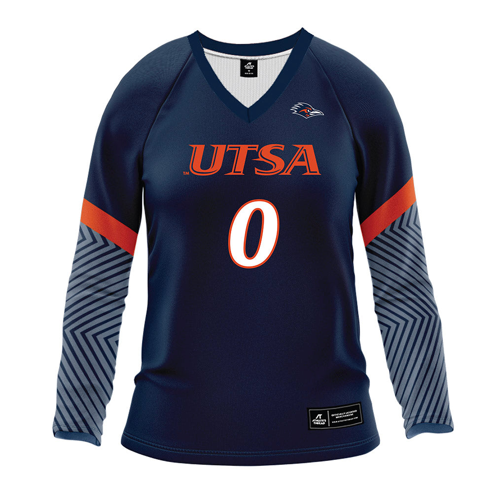 UTSA - NCAA Women's Volleyball : Giada Obregon - Navy Volleyball Jersey-0