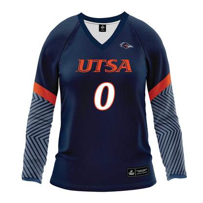 UTSA - NCAA Women's Volleyball : Giada Obregon - Navy Volleyball Jersey-0