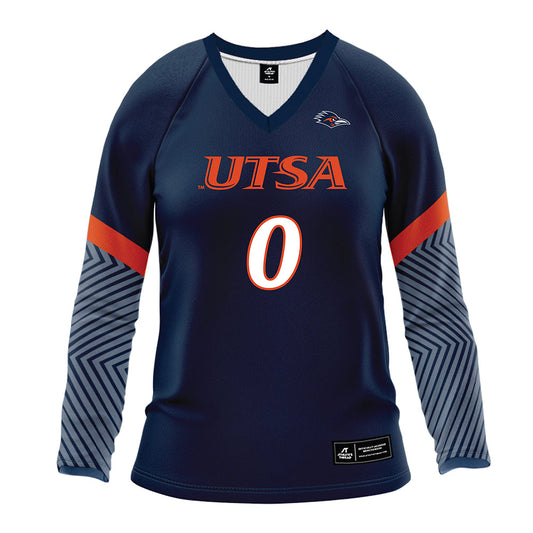 UTSA - NCAA Women's Volleyball : Giada Obregon - Navy Volleyball Jersey-0