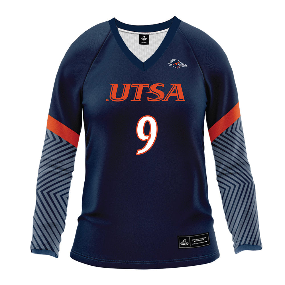UTSA - NCAA Women's Volleyball : Giovanna Mason - Navy Volleyball Jersey-0