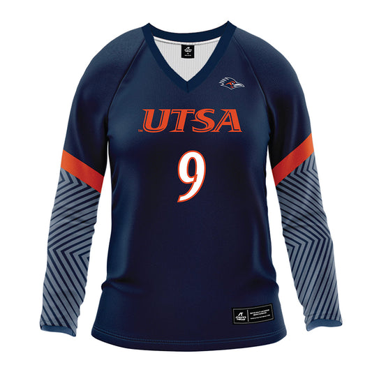 UTSA - NCAA Women's Volleyball : Giovanna Mason - Navy Volleyball Jersey-0