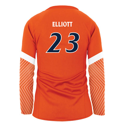 UTSA - NCAA Women's Volleyball : Brooke Elliott - Orange Volleyball Jersey-1