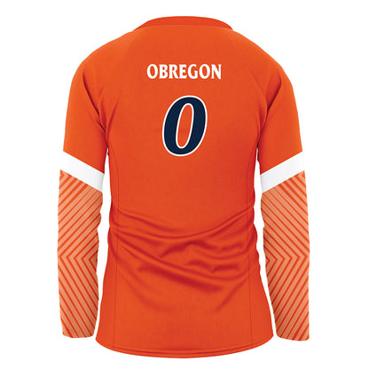 UTSA - NCAA Women's Volleyball : Giada Obregon - Orange Volleyball Jersey-1