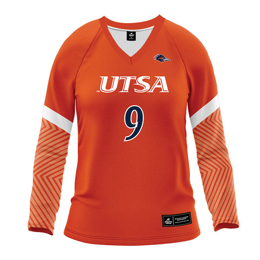 UTSA - NCAA Women's Volleyball : Giovanna Mason - Orange Volleyball Jersey-0