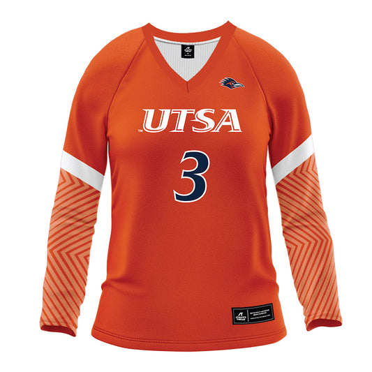UTSA - NCAA Women's Volleyball : Alyssa Manitzas - Orange Volleyball Jersey-0