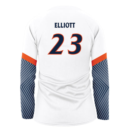 UTSA - NCAA Women's Volleyball : Brooke Elliott - White Volleyball Jersey-1