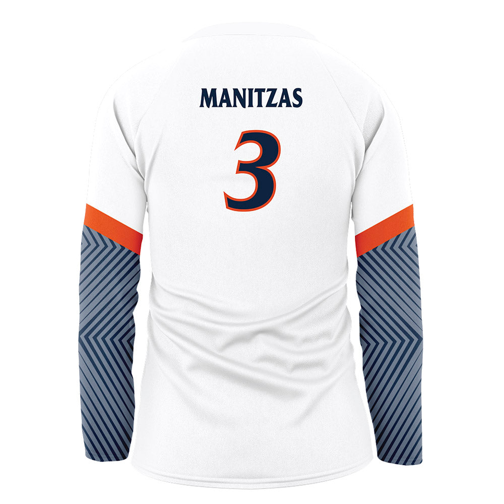 UTSA - NCAA Women's Volleyball : Alyssa Manitzas - White Volleyball Jersey-1