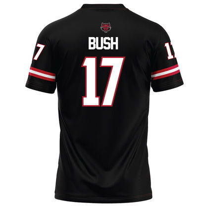 Arkansas State - NCAA Football : Jabari Bush - Black Football Jersey