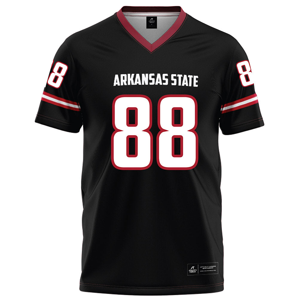 Arkansas State - NCAA Football : Andrew Staten - Black Football Jersey-0