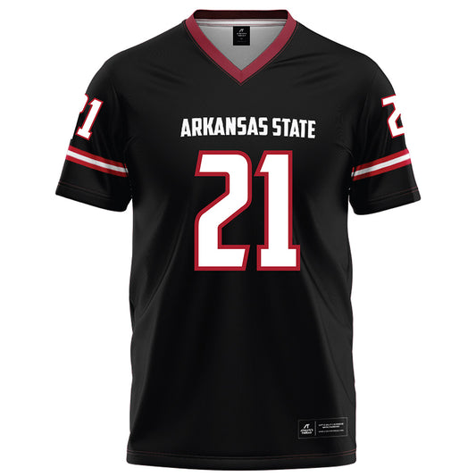 Arkansas State - NCAA Football : Deshaun Fedd - Black Football Jersey-0