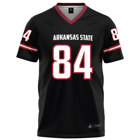 Arkansas State - NCAA Football : Reed Linder - Black Football Jersey