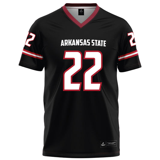 Arkansas State - NCAA Football : Nigel Nelson - Black Football Jersey-0
