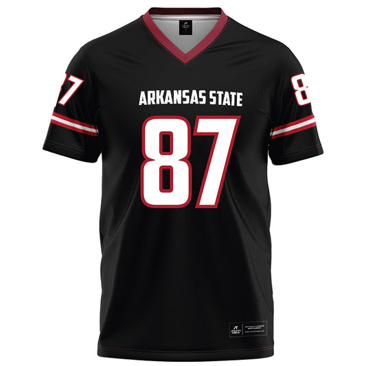 Arkansas State - NCAA Football : Samuel Boozer - Black Football Jersey-0