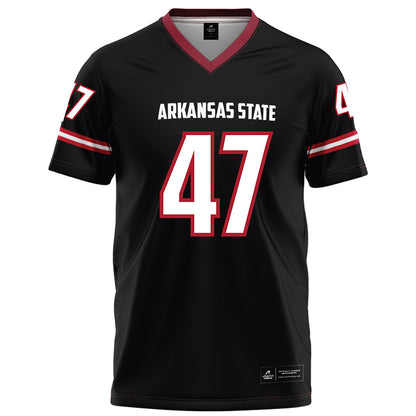 Arkansas State - NCAA Football : Melvin Bridges III - Black Football Jersey-0
