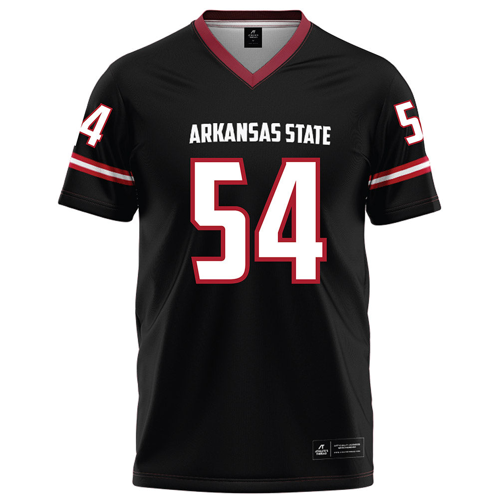 Arkansas State - NCAA Football : Ryan Reese - Black Football Jersey-0