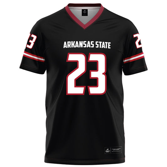 Arkansas State - NCAA Football : Solomon Baggett - Black Football Jersey-0