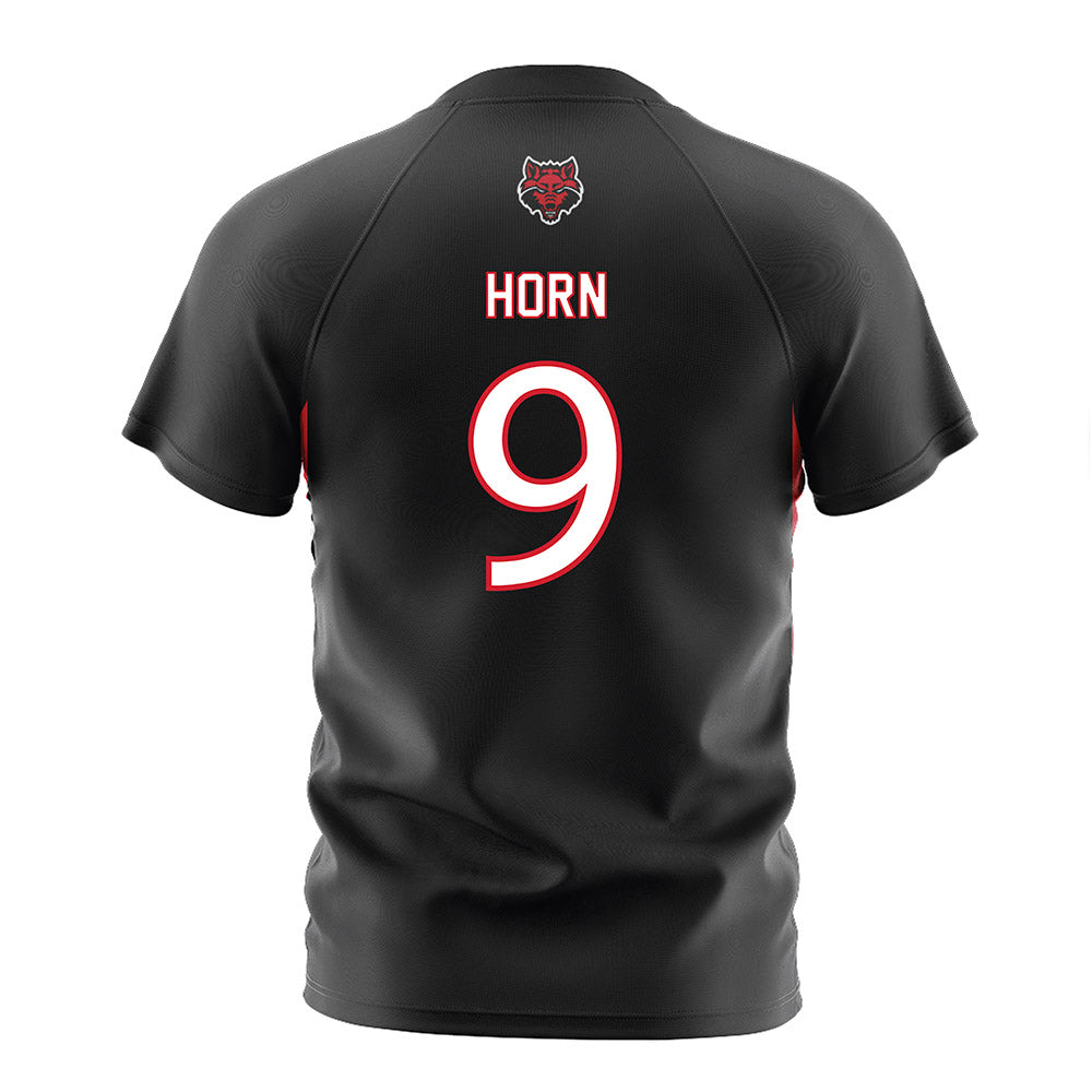 Arkansas State - NCAA Women's Soccer : Kennedy Horn - Black Soccer Jersey
