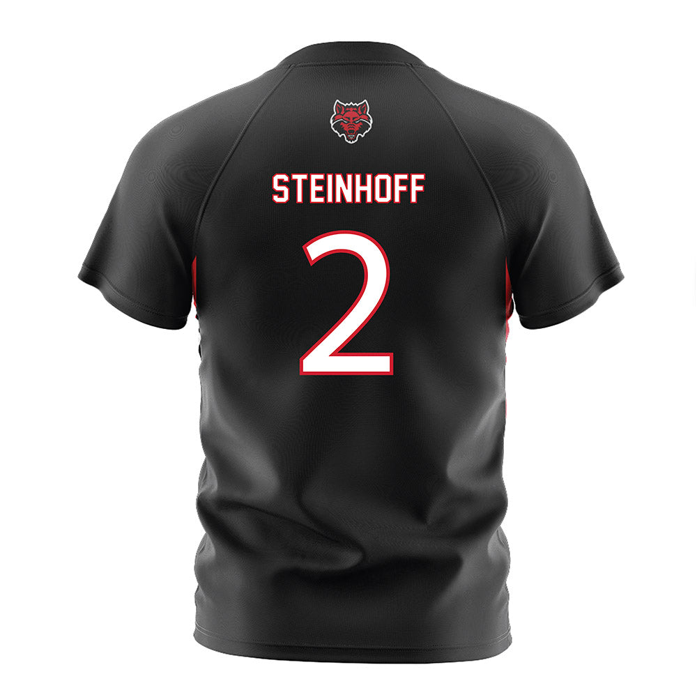 Arkansas State - NCAA Women's Soccer : Katie Steinhoff - Black Soccer Jersey