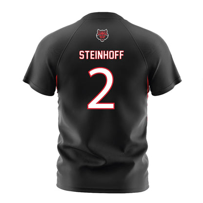 Arkansas State - NCAA Women's Soccer : Katie Steinhoff - Black Soccer Jersey