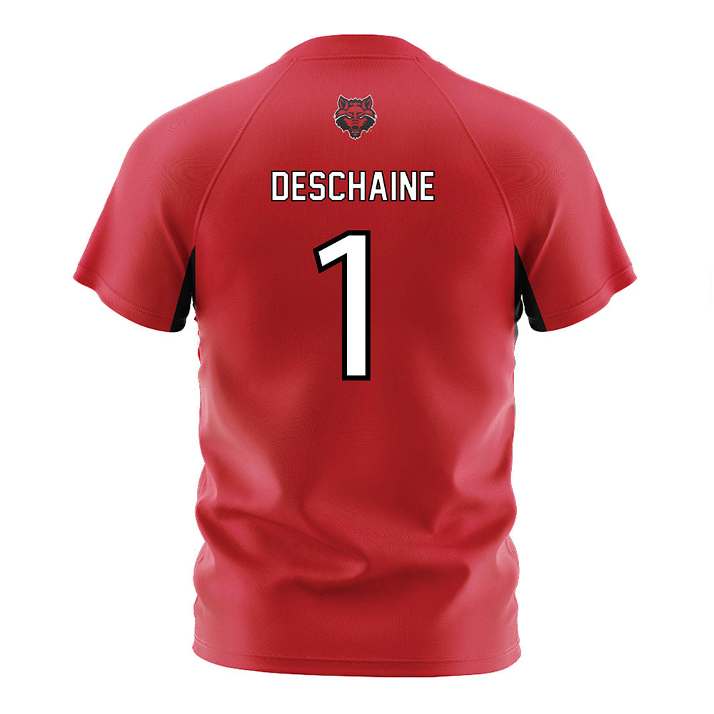 Arkansas State - NCAA Women's Soccer : Damaris Deschaine - Red Soccer Jersey