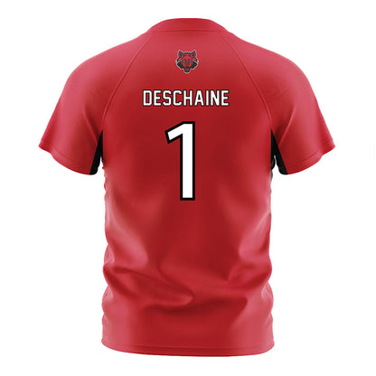 Arkansas State - NCAA Women's Soccer : Damaris Deschaine - Red Soccer Jersey