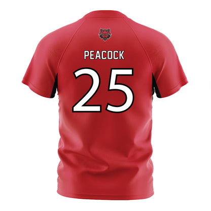 Arkansas State - NCAA Women's Soccer : Keelyn Peacock - Red Soccer Jersey