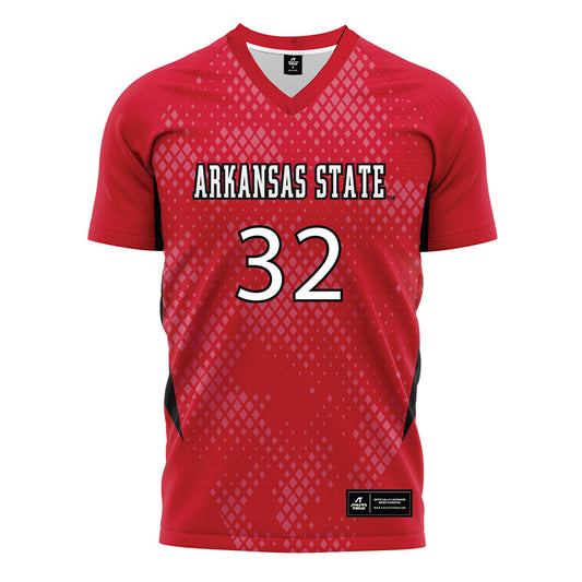 Arkansas State - NCAA Women's Soccer : allie Owens - Red Soccer Jersey