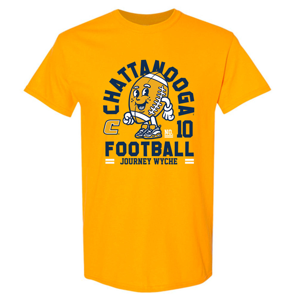 UTC - NCAA Football : Journey Wyche - Fashion Shersey T-Shirt-0