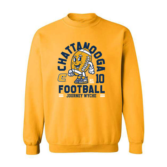 UTC - NCAA Football : Journey Wyche - Fashion Shersey Crewneck Sweatshirt-0