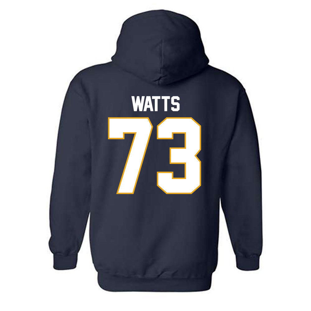 UTC - NCAA Football : Malik Watts - Replica Shersey Hooded Sweatshirt-1