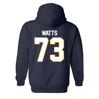 UTC - NCAA Football : Malik Watts - Replica Shersey Hooded Sweatshirt-1