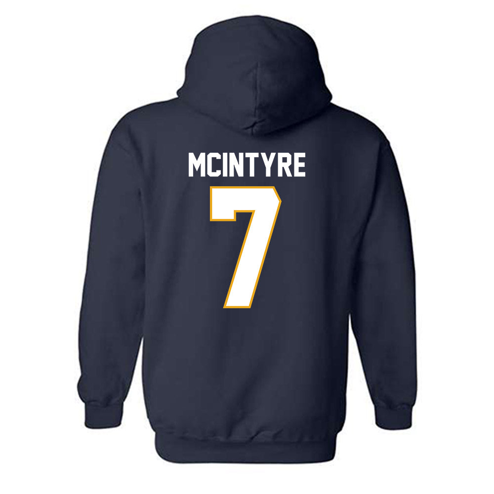 UTC - NCAA Football : John McIntyre - Replica Shersey Hooded Sweatshirt-1