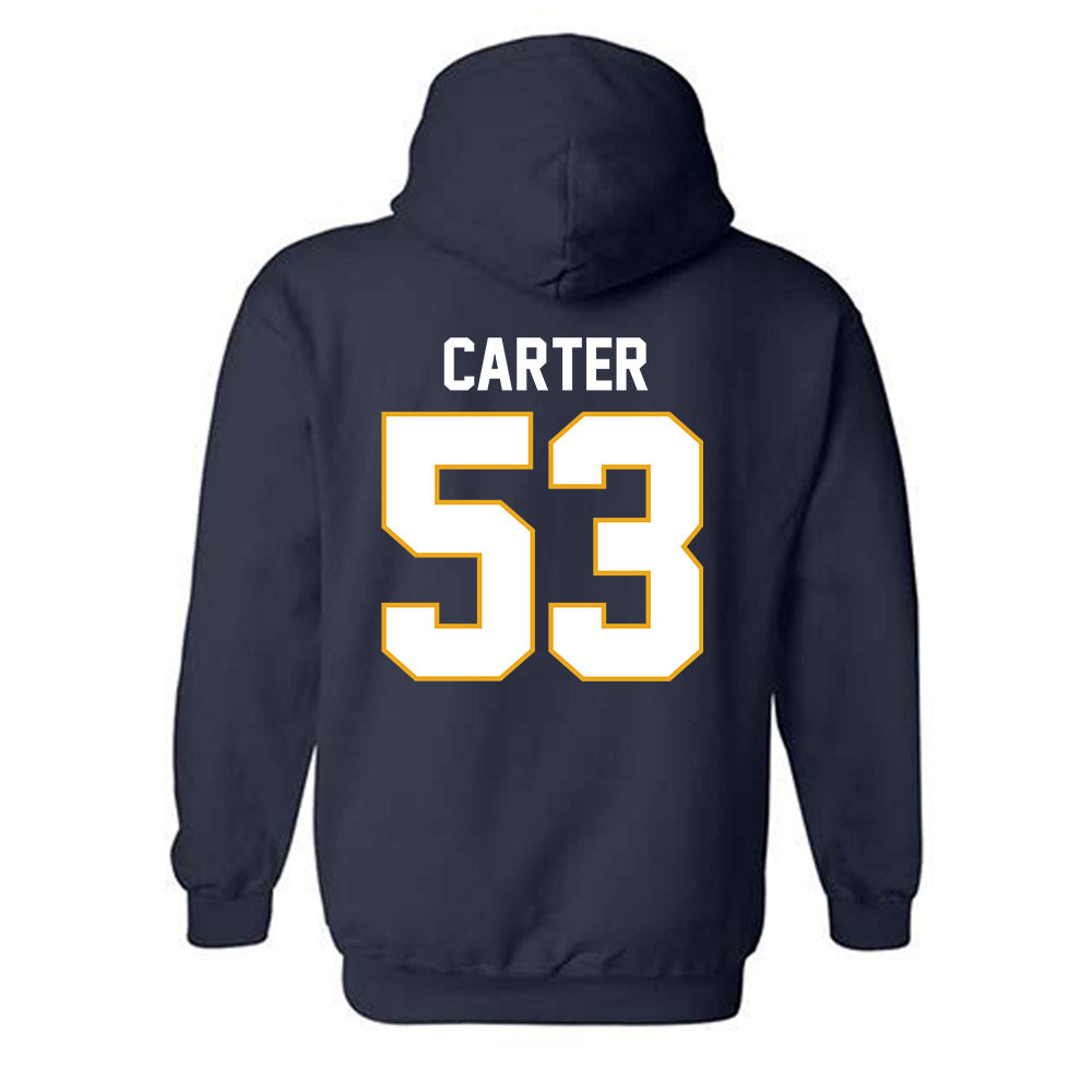 UTC - NCAA Football : Nate Carter - Replica Shersey Hooded Sweatshirt-1