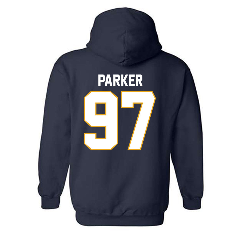 UTC - NCAA Football : Xavier Parker - Replica Shersey Hooded Sweatshirt-1