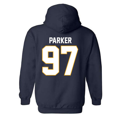 UTC - NCAA Football : Xavier Parker - Replica Shersey Hooded Sweatshirt-1